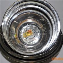 潮安直销特厚加深无磁不锈钢反边调料缸24cm不锈钢碗、盆0.8MM