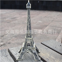 批发zakka埃菲尔铁塔金属模型法国巴黎铁塔艾菲尔38CM摆件