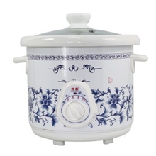 1.5L慢炖锅陶瓷汤煲养生汤煲御膳煲电炖盅白瓷电炖锅