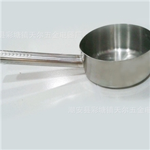 优质推荐做工精细耐用不锈钢水勺专业厨具短柄水瓢