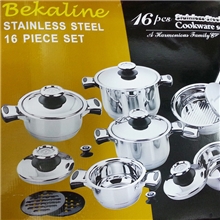 2013时尚家居用品实用套锅厨房用品不锈钢多件套锅具批发