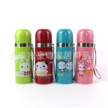 新品上市卡通子弹头儿童保温杯500ML品质保证