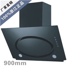 厂家直销高品质樱花款纯钢化玻璃侧吸式抽油烟机油烟机烟机批发