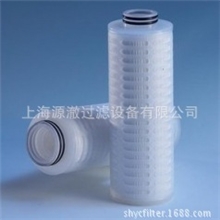 供应折叠滤芯，PES孔折叠滤芯，水过滤芯，过滤器滤芯