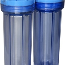 供应高品质全塑滤瓶，塑料滤壳，用于前置过滤，内置净水器滤芯