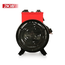批发2KW工业暖风机电暖器加热器取暖器快速升温两年质保促销