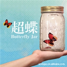 注册品牌超蝶专利正品蝴蝶罐蝴蝶罐子送女朋友，厂家直销