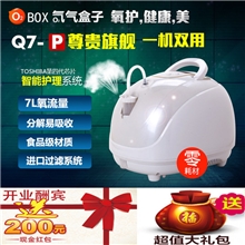 家用制氧机老人吸氧机便携氧气机氧气盒子Q7-P大流量带雾化