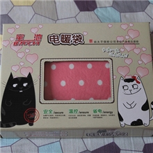 热销推荐电热水袋暖手袋纸箱包装盒子另行购买随机图片发货