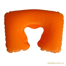 供应旅行日用品旅游产品,休闲产品，金皇冠休闲旅行枕-橘红