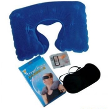 供应旅行充气枕旅游三宝充气枕U型充气枕三件套旅游行业小赠品