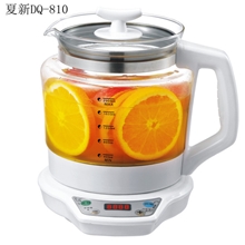 夏新DQ-810高硼蛙玻璃养生壶养生壶厂家批发多功能养生壶