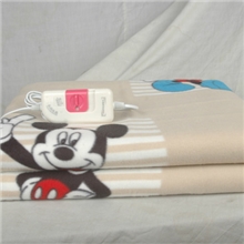 长城牌安全保护双螺旋毛毯面电热毯