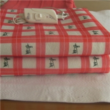 长城牌丙纶安全保护双花双人单控电热毯