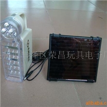 太阳能手提灯,LED充电应急灯
