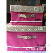 厂家直销收纳盒批发供应时尚精美收纳箱套装