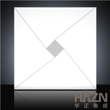 【华正集成吊顶厂家批发】铝天花-集成吊顶铝扣板-时来运转灰