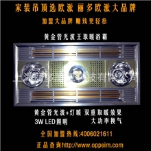 【上海丽多】欧派集成吊顶黄金管光波王浴霸招商加盟享受震撼折扣
