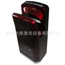 宝石红喷气式双面干手器、双面喷气式干手机、温州光泰出品