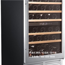 西鼎51瓶双温压缩机风冷欧式红酒柜红酒酒窖内嵌式展柜保鲜柜