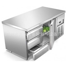 进口配置不锈钢冷藏工作台保鲜工作台