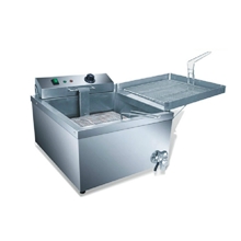 新粤海EF-T甜甜圈电炸炉12L油炸机电油炸锅汉堡店小零食设备