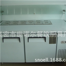 保鲜工作台连玻璃罩带玻璃罩保鲜工作台带玻璃罩凉菜台凉菜冰箱