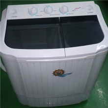 促销上排水双桶全塑洗衣机XPB40-215S带甩干脱水波轮洗衣机