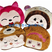 【火爆新品】易普卡通脸系列电暖宝、电热水袋、暖手袋震撼上市