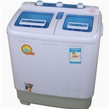 小鸭牌XPB42-1805S迷你洗衣机4.2公斤双筒洗衣机洗脱一体