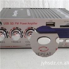 读卡循环播放四声道12V功放，汽车摩托车功放