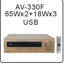 厂家直销5.1家庭影院AV功放(新款)USBAV-330F