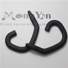 [环保]挂钩耳机挂钩耳机硅胶耳挂挂钩挂耳式硅胶挂钩黑白色