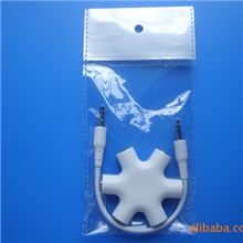 情侣耳机插头3.5立体声耳机分线分配器不怕仿！