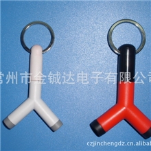 供应MP3耳机音频转换头/情侣插礼品