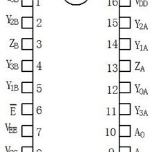 无锡思扬微，双路四选一模拟开关芯片CD4052，大批量供货