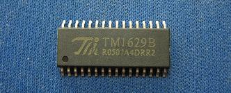 TM1629B深圳天微原厂冰箱空调家电显示屏驱动IC