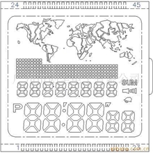 供应IC手表地图