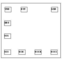 供应定时ic定时开关触发/上电定时led定时倍数定时时控TOL8