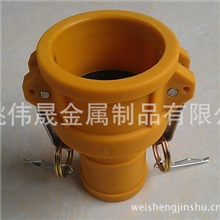 宁波工厂现货批发C型扳把式塑料快速接头旋转接头