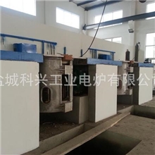 供应中频炉成套设备安装现场中频电炉