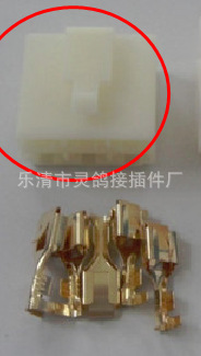 配6。3插簧的胶壳，6孔500只43元，3孔27。5元一组共70。5元