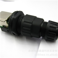 现货供应网桥专用RJ45防水连接器按装快捷价格实惠