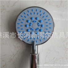 现货供应鼓浪屿灰面蓝齿五功能花洒淋浴花洒手持花洒