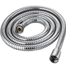 厂家直销1.5米塑芯锌帽不锈钢软管淋浴花洒软管