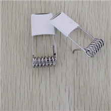 五金厂家批发LED天花灯弹簧灯具白色弹簧卡扣