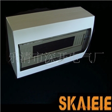 供应塑料照明配电箱新梅兰12回路明装配电箱