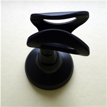 厂家直销全新有线话筒伸缩扩夹头ABS塑料麦克风桌上支架(HS-1)