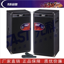 专业舞台有源音箱带USB.SD接口、调音台、带七彩镭射跑马灯