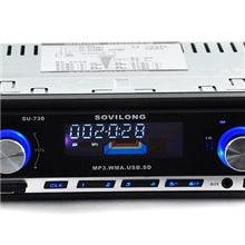 车载MP3音乐播放器影音汽车插卡机车载插卡机dukj音响收音